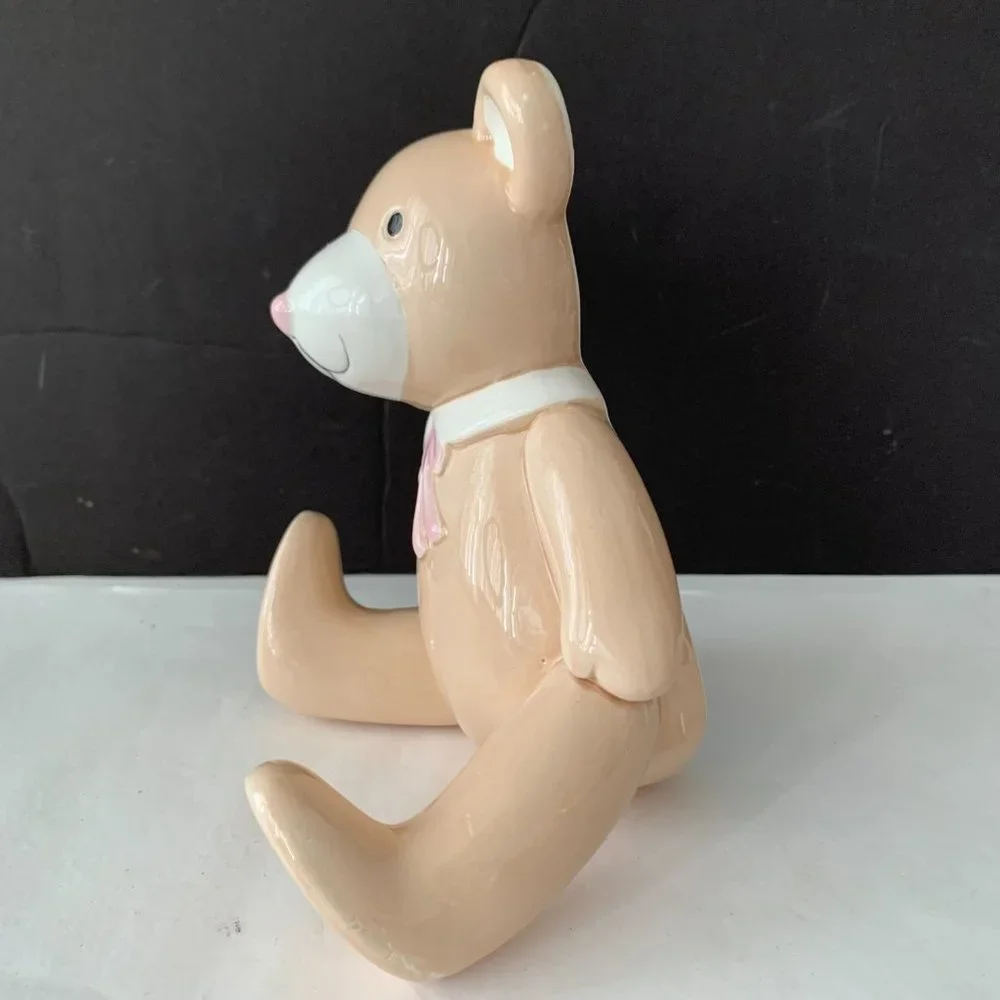 VINTAGE OCI OMNIBUS 1984 MR. BEAR LARGE HOOK Ceramic Wall Hook NEW